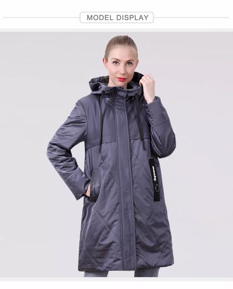 Športovo elegantný kabát, l - xxxl