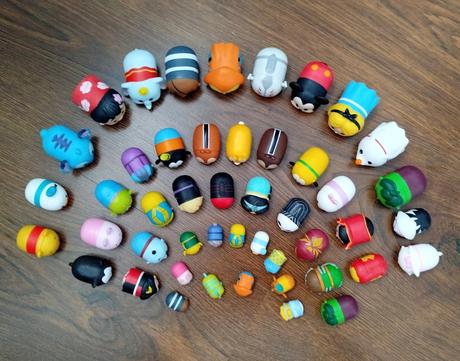 Tsum tsum figúrky 48ks - super stav,