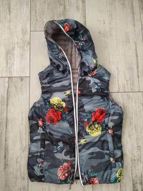 Obojstranná prešívaná vesta, 