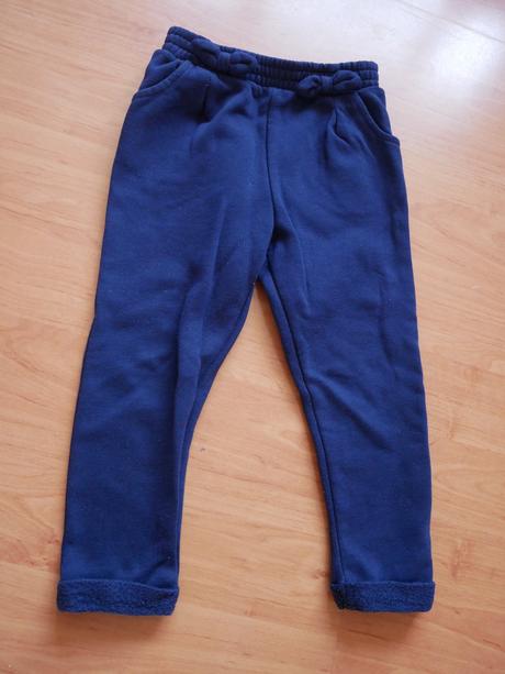 Tepláky s mašlickami, f&f,104