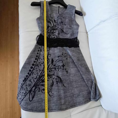 Letné spoločenské šaty, s