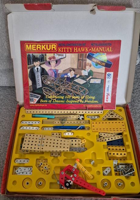 Stavebnica merkur, lietadlá,