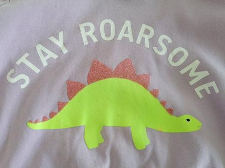 Mikina s dinosaurom 98/104, h&m,104