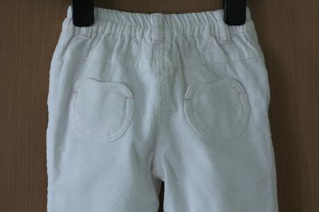 Maslové menčestráky podšité - nenosené, c&a,74