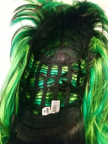 Parochňa mandy zeleno čierna, orlob 42 cm, č.31002,