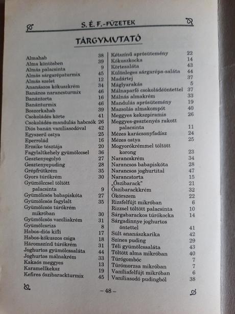 Knizka "finomságok gyerekeknek",