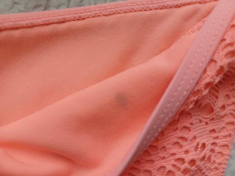 Oranžové dvojdielne plavky bikiny, m