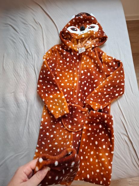 Teplý overal srnka, h&m,128