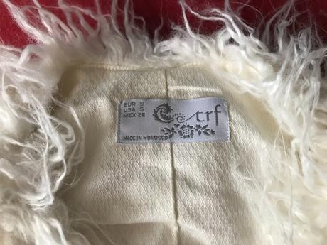 Vesta s umelou kozusinou, vel.s, made in morocco, s