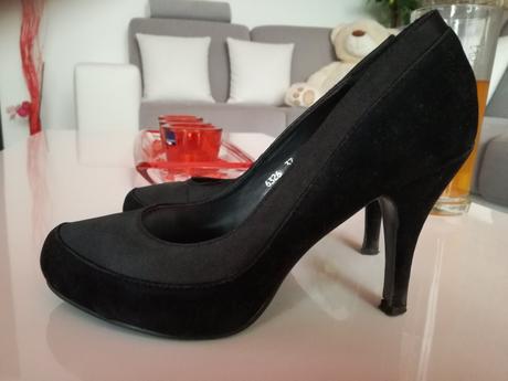 Semišové lodičky 37, 37