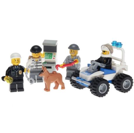 Lego subor policajnych minifiguriek, 