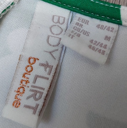 Zeleno biele šaty, 40