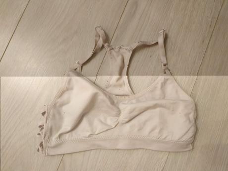 Podprsenky - chýbajúce ramienka, 158