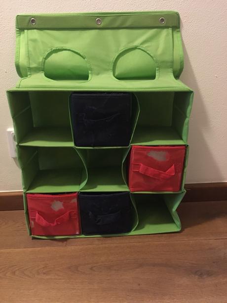 Látková polica organizér, 