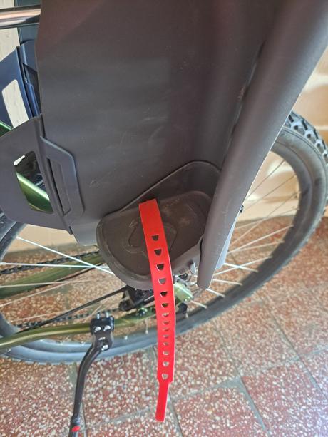 Detská sedačka na bicykel,
