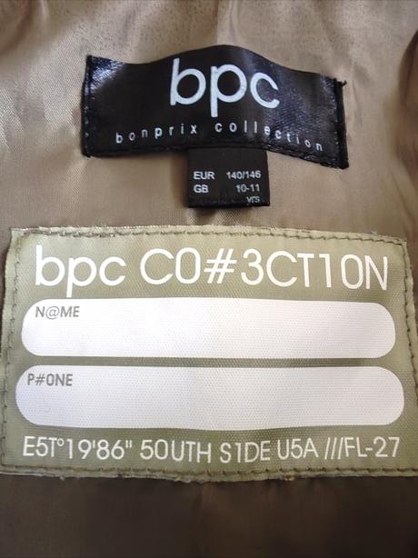 Bundička chlapčenská, bonprix,140