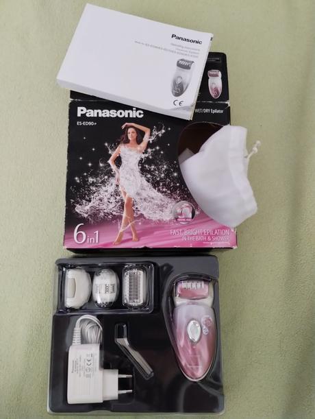 Epilátor 6v1 panasonic es-ed90, 