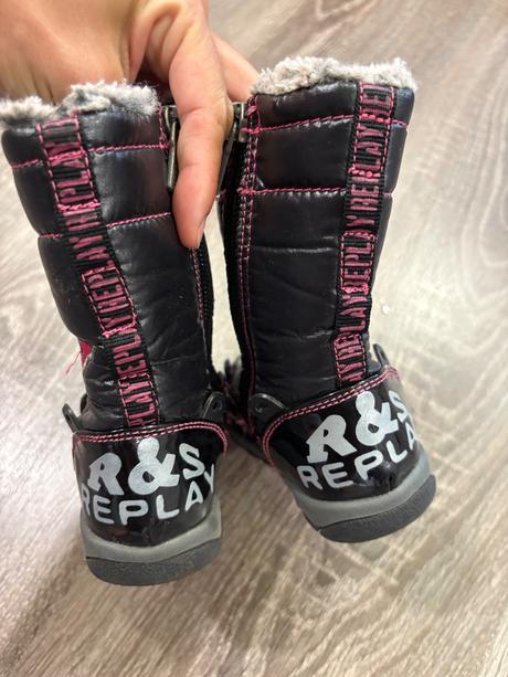 Replay dievcenske zimne cizmy č.22, replay,22