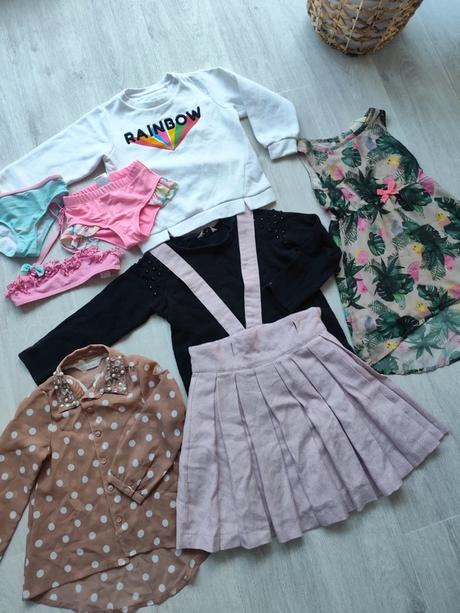 8 ks oblečenia, 104–116