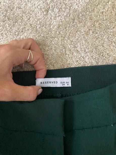Dámske cigaretové nohavice xs, reserved,xs