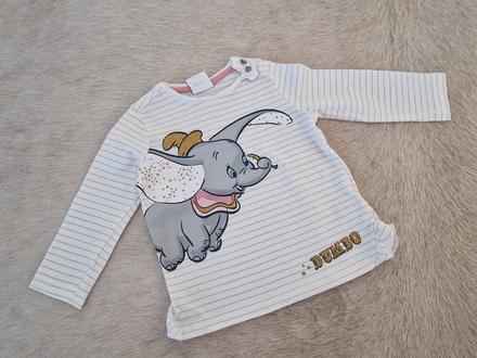 Tričko s dlhým rukávom disney, disney,62