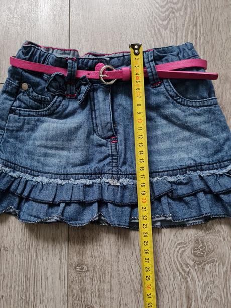 Riflova detská sukňa, palomino,92