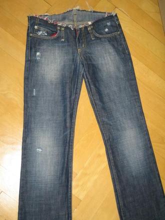 Blaumax dierovane boot cut jeans, s