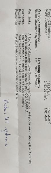 Screening v prvom trimestri