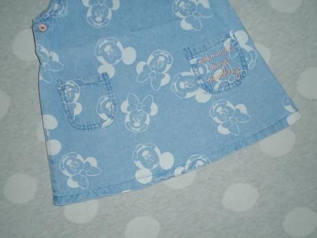 Riflové šaty minnie na 3 roky, disney,98