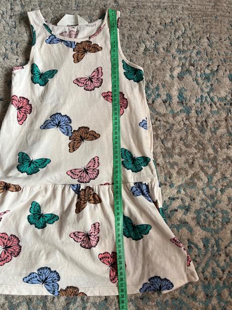 Šaty bez rukávov veľ.110/116, h&m,110