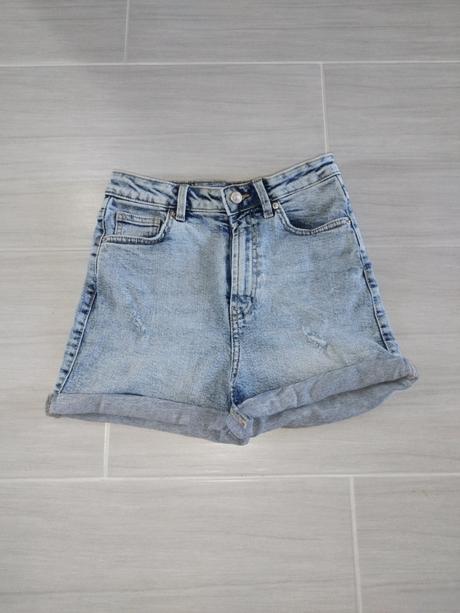 Kraťasy vysoký pás, sinsay,36