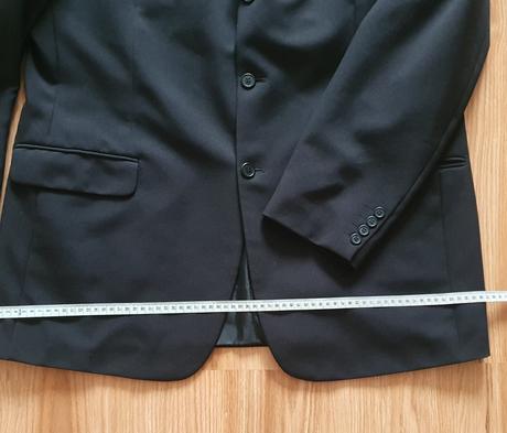 Čierne sako xxl, 58