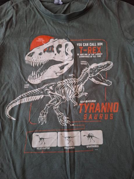 Tričko kostra t-rex, dopodopo,122