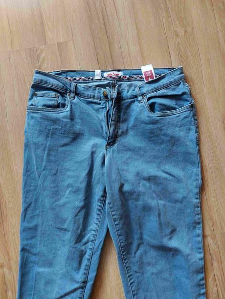 Rifle bledomodré, bonprix,44