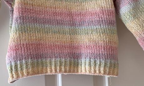 Dúhový pestrofarebný sveter, dopodopo, 98, dopodopo,98