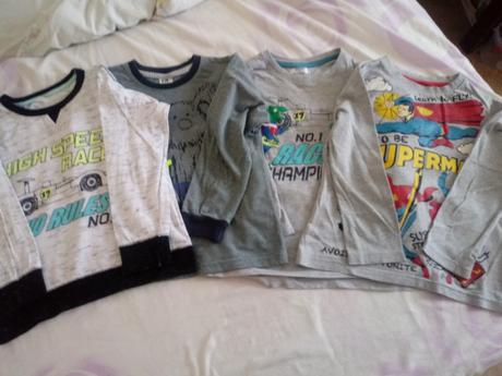 Trička dlhý rukav, 122