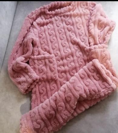 Dámske pyžamo hrubé, l