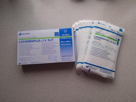 Náplasti cathereeplus na vnútrožilový katéter,