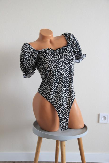 Kvietkovaný body top, m, m