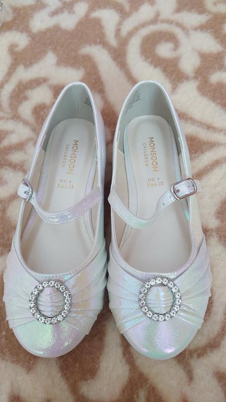 Nové monsoon nádherné perleťovo dúhové topánky, 33