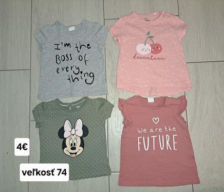 Balík letného oblečenia v.74, 68–80