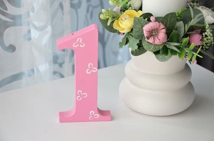 Drevené 3d stojace veľké číslo-1,