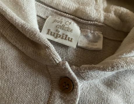 Bavlnená mikinka s kapuckou  lupilu v. 92/98, lupilu,92