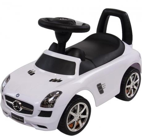 Odrážadlo mercedes benz biela,