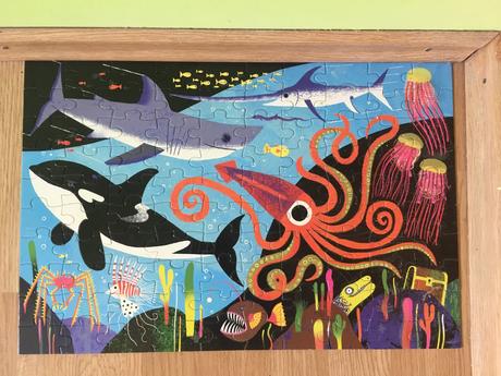 Puzzle svietiace mudpuppy a peppa pig 3+1, 