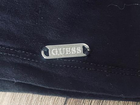 Guess top s čipkou na rukavoch, guess,xs