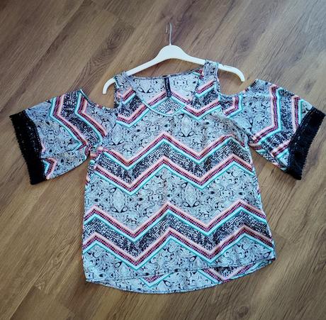 Blúzka s odhalenými ramenami, takko,l