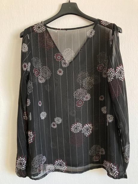 Šifónová kvietkovaná blúzka l, l