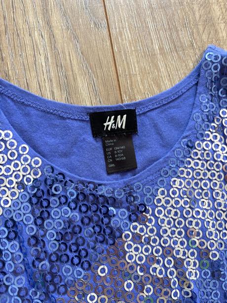 Flitrove saty, h&m,134