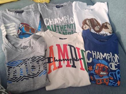 6x chlapcenske tricko, champion,122